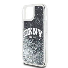 DKNY Originalni IPHONE 12 / 12 PRO DKNY Hardcase Liquid Glitter Big Logo (DKHCP12MLBNAEK) black