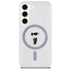 Karl Lagerfeld Originalni SAMSUNG GALAXY S24 Karl Lagerfeld Hardcase IML Ikonik MagSafe (KLHMS24SHFCKNOT)