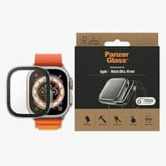 PanzerGlass Szkło Hartowane 5D APPLE WATCH ULTRA (49MM) PanzerGlass Full Body (3677) transparentne