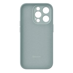 BASEUS Etui Baseus Liquid Silica Gel do iPhone 14 Pro Max (zielone) +szkło hartowane +zestaw czyszczący