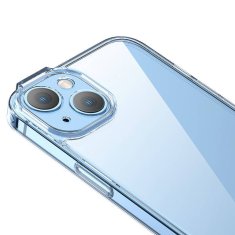 BASEUS Zestaw ochronny Baseus SuperCeramic przezroczyste, szklane etui i szkło hartowane do iPhone 14 Plus