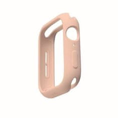 UNIQ UNIQ etui Lino Apple Watch Series 4/5/6/SE 44mm. różowy/blush pink