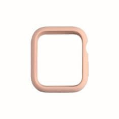 UNIQ UNIQ etui Lino Apple Watch Series 4/5/6/SE 44mm. różowy/blush pink