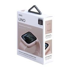 UNIQ UNIQ etui Lino Apple Watch Series 4/5/6/SE 44mm. różowy/blush pink