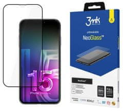 3MK APPLE IPHONE 15 PRO MAX kaljeno steklo 3mk NeoGlass črno