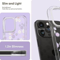 Spigen Ohišje APPLE IPHONE 15 PRO Spigen Cyrill Cecile Dream Daisy transparentno