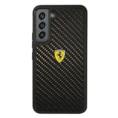 Ferrari Oryginalne Etui SAMSUNG GALAXY S22 Ferrari Hardcase On Track Real Carbon (FEHCS22SFCAK) czarne