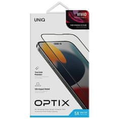 UNIQ Szkło Hartowane 5D IPHONE 14 PLUS UNIQ Optix Vivid z Aplikatorem