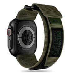 Tech-protect Pasek do APPLE WATCH 4 / 5 / 6 / 7 / 8 / 9 / SE / ULTRA 1 / 2 (42 / 44 / 45 / 49 MM) Tech-Protect Scout Pro Military Green ciemnozielone