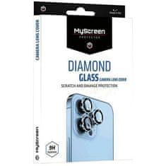 MyScreen Protector Szkło Hartowane na Aparat APPLE IPHONE 15 PRO / 15 PRO MAX MyScreen Diamond Glass Camera Lens Cover czarne