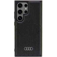 Audi Oryginalne Etui SAMSUNG GALAXY S24 ULTRA Audi Synthetic Leather MagSafe Hardcase (Synthetic) czarne