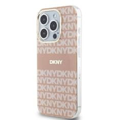 DKNY Oryginalne Etui IPHONE 13 PRO MAX DKNY Hardcase IML Mono & Stripe MagSafe (DKHMP13XHRHSEP) różowe