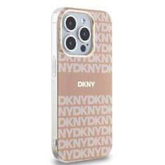 DKNY Oryginalne Etui IPHONE 13 PRO MAX DKNY Hardcase IML Mono & Stripe MagSafe (DKHMP13XHRHSEP) różowe