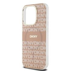 DKNY Oryginalne Etui IPHONE 13 PRO MAX DKNY Hardcase IML Mono & Stripe MagSafe (DKHMP13XHRHSEP) różowe