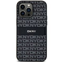 DKNY Oryginalne Etui SAMSUNG GALAXY S24 DKNY Hardcase Leather Mono Stripe & Metal Logo (DKHCS24SPRTHSLK) czarne