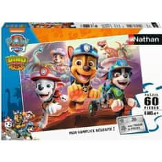 shumee Puzzle 60 p - Paw Patrol za rešitev dinozavrov