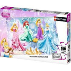 shumee DISNEY PRINCESKE Iskrive princese Puzzle - Disney