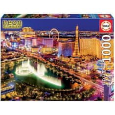 shumee EDUCA - Las Vegas Neon Puzzle 1000 kosov