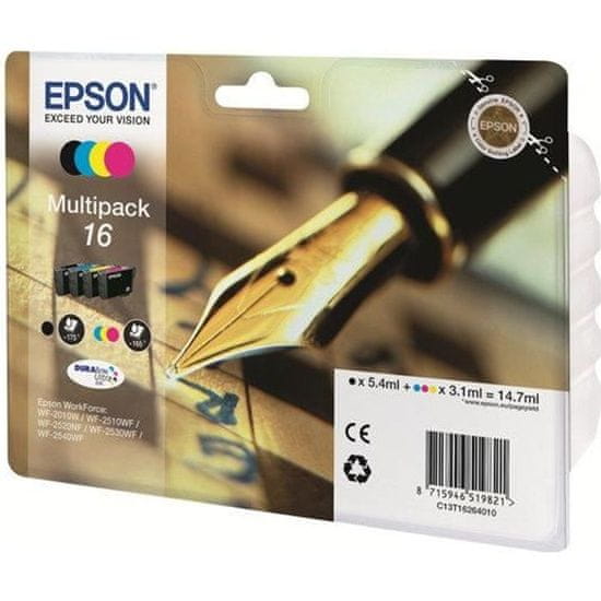 shumee EPSON Multipack T1626 - Nalivno pero - črna, cyan, magenta, rumena