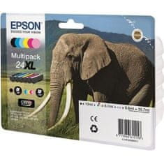 shumee Kartuša Epson Elephant - T24 6 barv