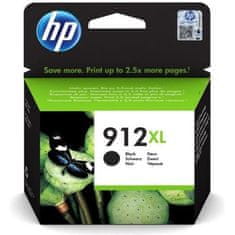 shumee Voziček HP 912XL 3YL84AE. Originalno črno črnilo visoke zmogljivosti - HP OfficeJet Pro 8022/8023/8024/8025