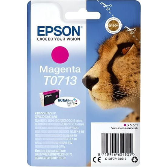 shumee Kartuša EPSON T0713 - Cheetah - Magenta