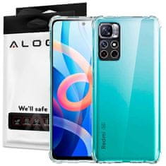 Miramarket Silikonski oklepni etui ShockProof Alogy za Xiaomi Poco M4 Pro 5G Transparent