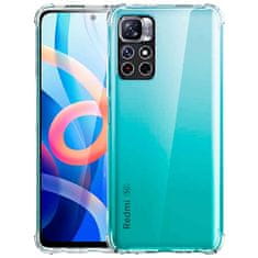 Miramarket Silikonski oklepni etui ShockProof Alogy za Xiaomi Poco M4 Pro 5G Transparent