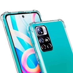 Miramarket Silikonski oklepni etui ShockProof Alogy za Xiaomi Poco M4 Pro 5G Transparent