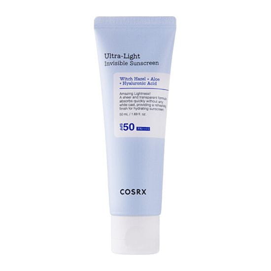 Cosrx Vlažilna krema za porjavitev kože SPF 50 Ultra Light (Invisible Sunscreen) 50 ml