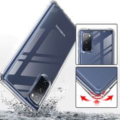 Miramarket Zaščitno ohišje Alogy Hybrid Clear Case za Samsung Galaxy S20 FE / S20 FE 5G Transparent