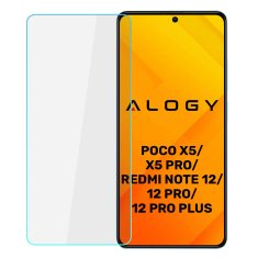 Miramarket Alogy Zaščita zaslona PRO+ 9H kaljeno steklo za Xiaomi Poco X5/ Pro/ Redmi Note 12/ Pro/ Pro+ Plus 5G