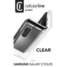 CellularLine Cellularline Clear Case - Etui Samsung Galaxy Z Fold 5 (przezroczysty)