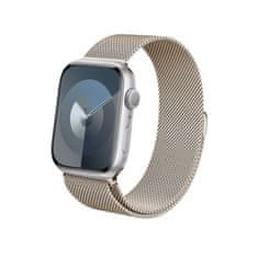 Crong Crong Milano Steel - Pasek ze stali nierdzewnej do Apple Watch 42/44/45/49 mm (szampański)