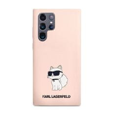 Karl Lagerfeld Karl Lagerfeld Silicone Choupette - Etui Samsung Galaxy S24 Ultra (różowy)