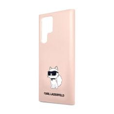 Karl Lagerfeld Karl Lagerfeld Silicone Choupette - Etui Samsung Galaxy S24 Ultra (różowy)