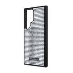 Karl Lagerfeld Karl Lagerfeld Rhinestone Metal Logo - Etui Samsung Galaxy S24 Ultra (srebrny)