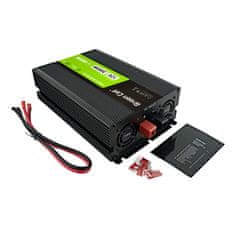 Green Cell Green Cell - Przetwornica napięcia PowerInverter z wyświetlaczem LCD 12V na 230V 2000W/4000W Czysta sinusoida