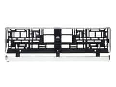 Carmotion Okvir za registrsko tablico, imitacija brušenega jekla