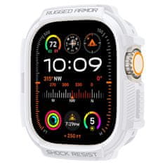 Spigen Spigen Rugged Armor - Obudowa do Apple Watch Ultra 1/2 49 mm (Biały)