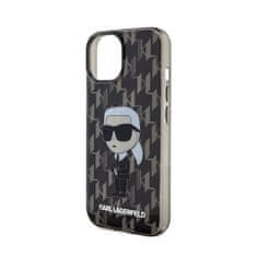 Karl Lagerfeld Karl Lagerfeld Monogram Ikonik - Etui iPhone 15 (czarny)