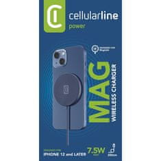 CellularLine Cellularline Mag Wireless Charger - Ładowarka bezprzewodowa indukcyjna MagSafe (granatowy)