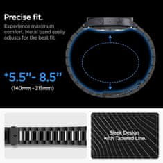 Spigen Spigen Modern Fit Band - Bransoleta do Samsung Galaxy Watch 6 44 mm (Czarny)