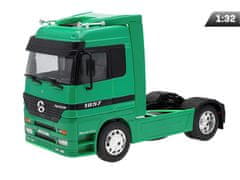 Carmotion Model 1:32, MERCEDES-BENZ ACTROS, traktor, zelen