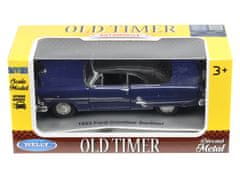 Carmotion Model 1:34, Ford Crestline Sunliner 1953, temno modra