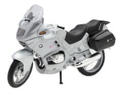 Carmotion Model 1:18, BMW R1100 RT, srebrn