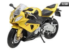 Carmotion Model 1:18, BMW S1000 RR, zlati