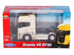 Carmotion Model 1:64, SCANIA V8 R730, traktor, zlati (C00801SVCZ)