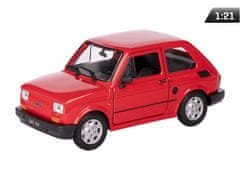 Carmotion Model 1:21, PRL FIAT 126p, rdeč (A066F126C)