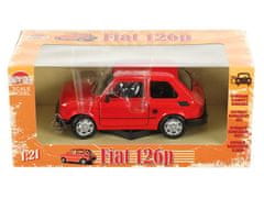 Carmotion Model 1:21, PRL FIAT 126p, rdeč (A066F126C)